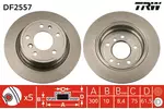 Tarcza hamulcowa TRW DF2557 - fot.1