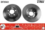 Tarcza hamulcowa TRW DF2563 - fot.1