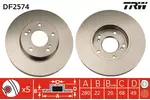 Tarcza hamulcowa TRW DF2574