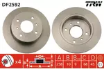 Tarcza hamulcowa TRW DF2592