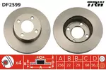 Tarcza hamulcowa TRW DF2599