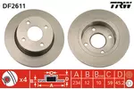Tarcza hamulcowa TRW DF2611