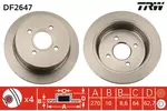 Tarcza hamulcowa TRW DF2647 - fot.1