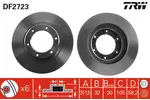 Tarcza hamulcowa TRW DF2723