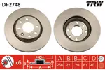 Tarcza hamulcowa TRW DF2748