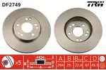 Tarcza hamulcowa TRW DF2749