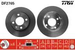 Tarcza hamulcowa TRW DF2765