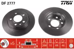Tarcza hamulcowa TRW DF2777 - fot.1