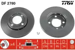 Tarcza hamulcowa TRW DF2780 - fot.1