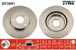 Tarcza hamulcowa TRW DF3091 - fot.1