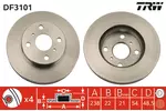 Tarcza hamulcowa TRW DF3101 - fot.1