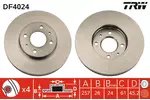 Tarcza hamulcowa TRW DF4024