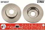 Tarcza hamulcowa TRW DF4037