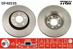 Tarcza hamulcowa TRW DF4053S