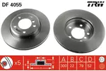 Tarcza hamulcowa TRW DF4055 - fot.1