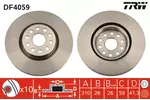 Tarcza hamulcowa TRW DF4059