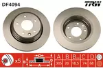 Tarcza hamulcowa TRW DF4094 - fot.1