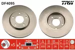 Tarcza hamulcowa TRW DF4095