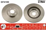 Tarcza hamulcowa TRW DF4100