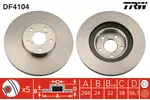 Tarcza hamulcowa TRW DF4104 - fot.1