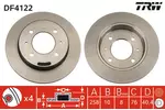 Tarcza hamulcowa TRW DF4122