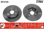 Tarcza hamulcowa TRW DF4135 - fot.1