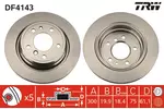 Tarcza hamulcowa TRW DF4143