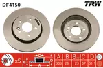 Tarcza hamulcowa TRW DF4150