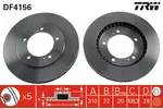 Tarcza hamulcowa TRW DF4156