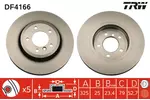 Tarcza hamulcowa TRW DF4166 - fot.1
