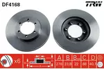 Tarcza hamulcowa TRW DF4168