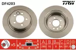 Tarcza hamulcowa TRW DF4203