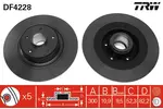 Tarcza hamulcowa TRW DF4228