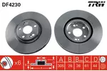 Tarcza hamulcowa TRW DF4230