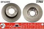 Tarcza hamulcowa TRW DF4249S