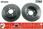 Tarcza hamulcowa TRW DF4254