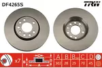 Tarcza hamulcowa TRW DF4265S - fot.1