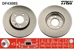 Tarcza hamulcowa TRW DF4308S - fot.1