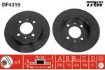 Tarcza hamulcowa TRW DF4319