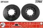 Tarcza hamulcowa TRW DF4329