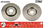 Tarcza hamulcowa TRW DF4340S - fot.1