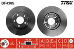 Tarcza hamulcowa TRW DF4385 - fot.1