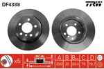 Tarcza hamulcowa TRW DF4388