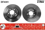 Tarcza hamulcowa TRW DF4391 - fot.1