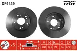 Tarcza hamulcowa TRW DF4429 - fot.1