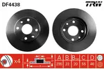 Tarcza hamulcowa TRW DF4438