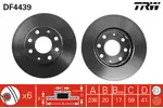 Tarcza hamulcowa TRW DF4439 - fot.1