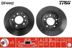 Tarcza hamulcowa TRW DF4442 - fot.1