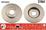 Tarcza hamulcowa TRW DF4443 - fot.1