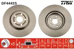 Tarcza hamulcowa TRW DF4445S - fot.1